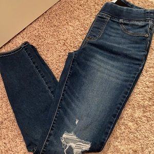 Old navy pull on rockstar jeggings sz 8